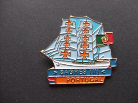 NRP Sagres driemast bark portugal schip